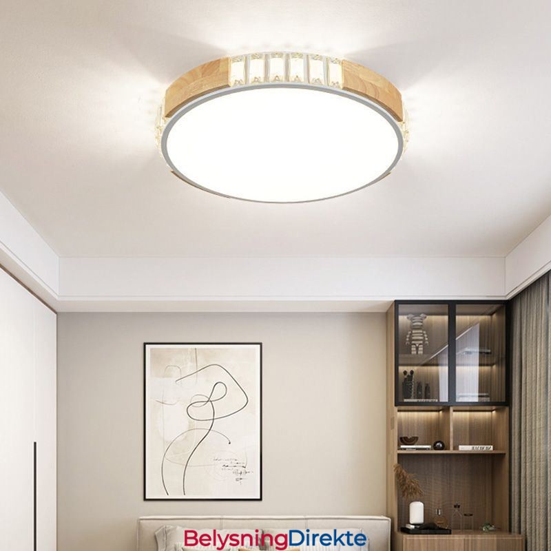 Japansk Taklampe Minimalistisk Innfelt Belysningsarmatur