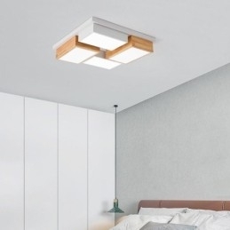 Moderne Taklampe Geometrisk Tretaklampe