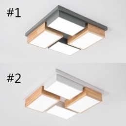 Moderne Taklampe Geometrisk Tretaklampe