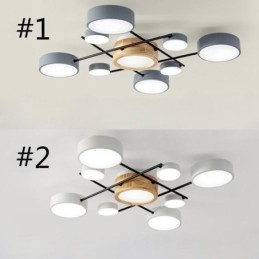 Moderne Taklampe Med Skjøting Av Firkantet Taklampe