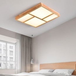 Japansk Akryl Taklampe Geometrisk Tre Taklampe