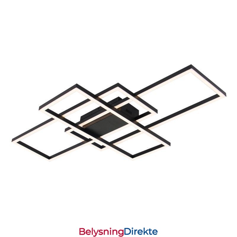 Moderne Taklampe Geometrisk Firkantet Taklampe