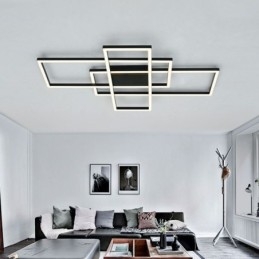 Moderne Taklampe Geometrisk Firkantet Taklampe