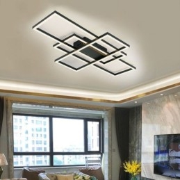 Moderne Taklampe Geometrisk Firkantet Taklampe