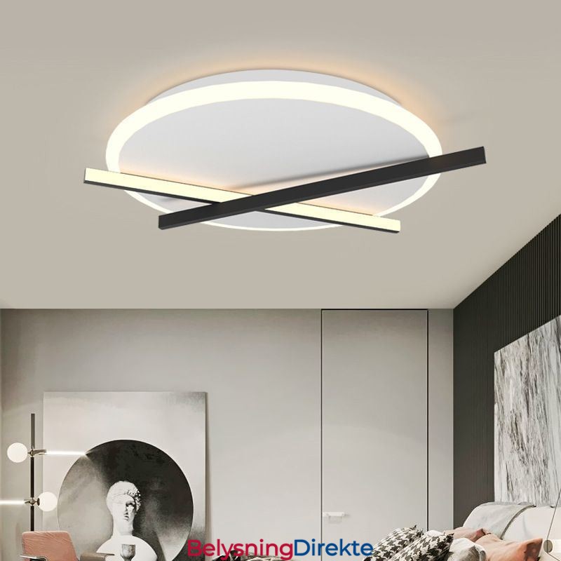 Nordisk Taklampe Med Kunstklokkedesign
