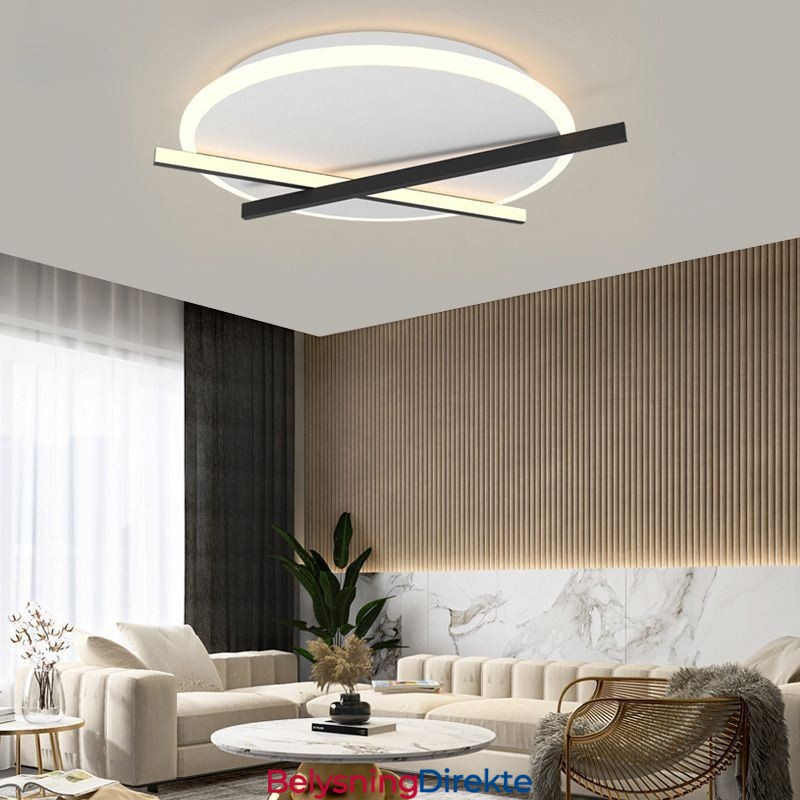 Nordisk Taklampe Med Kunstklokkedesign