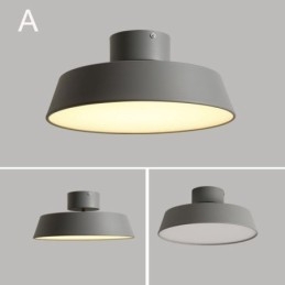 Moderne Taklampe Veranda Nordisk Macaron Taklampe
