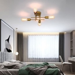 Innfelt Taklampe Med 4 Lysuttak