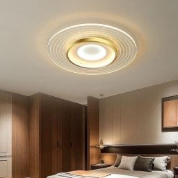Taklampe Moderne, Innfelt Belysningsarmatur Rund