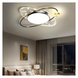 Moderne Taklampe Med Innfelt Montering Og Planetform