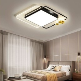 Nordisk Taklampe Firkantet Akryl Innfelt Taklampe