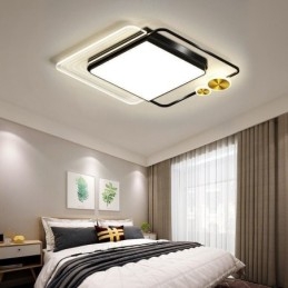 Nordisk Taklampe Firkantet Akryl Innfelt Taklampe