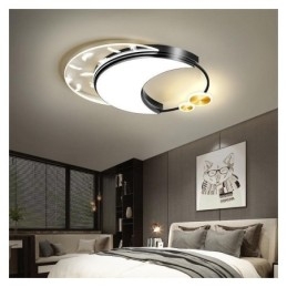 Innfelt Moderne Måneformet Taklampe