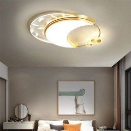 Innfelt Moderne Måneformet Taklampe