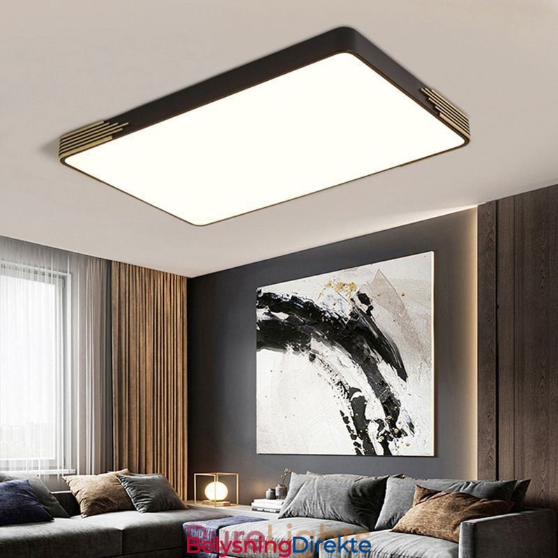 Moderne Innfelt Taklampe Rektakulær Taklampe
