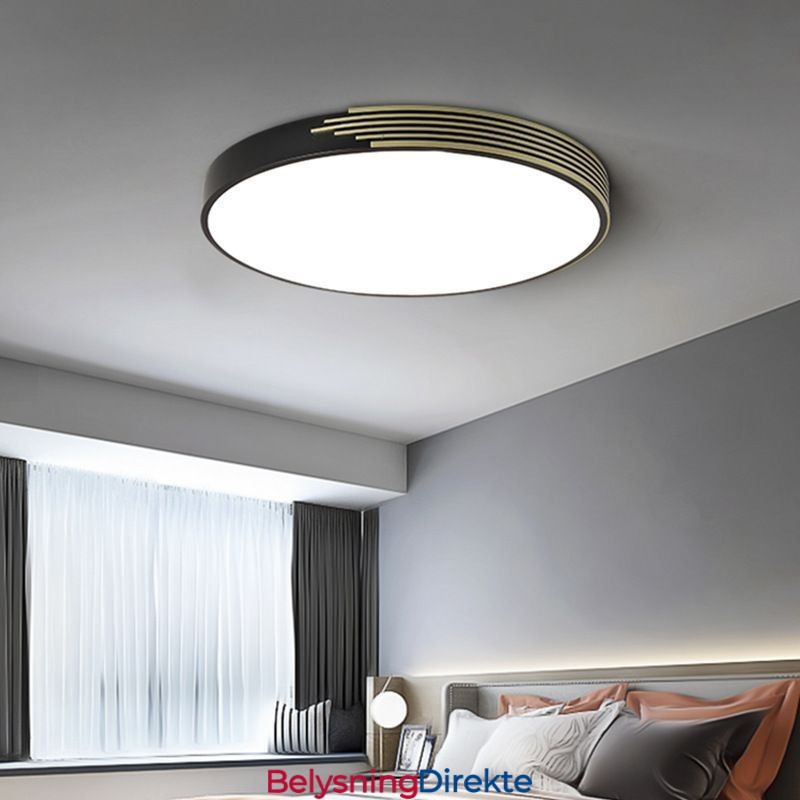 Moderne Innfelt Taklampe Sirkelbelysningslampe