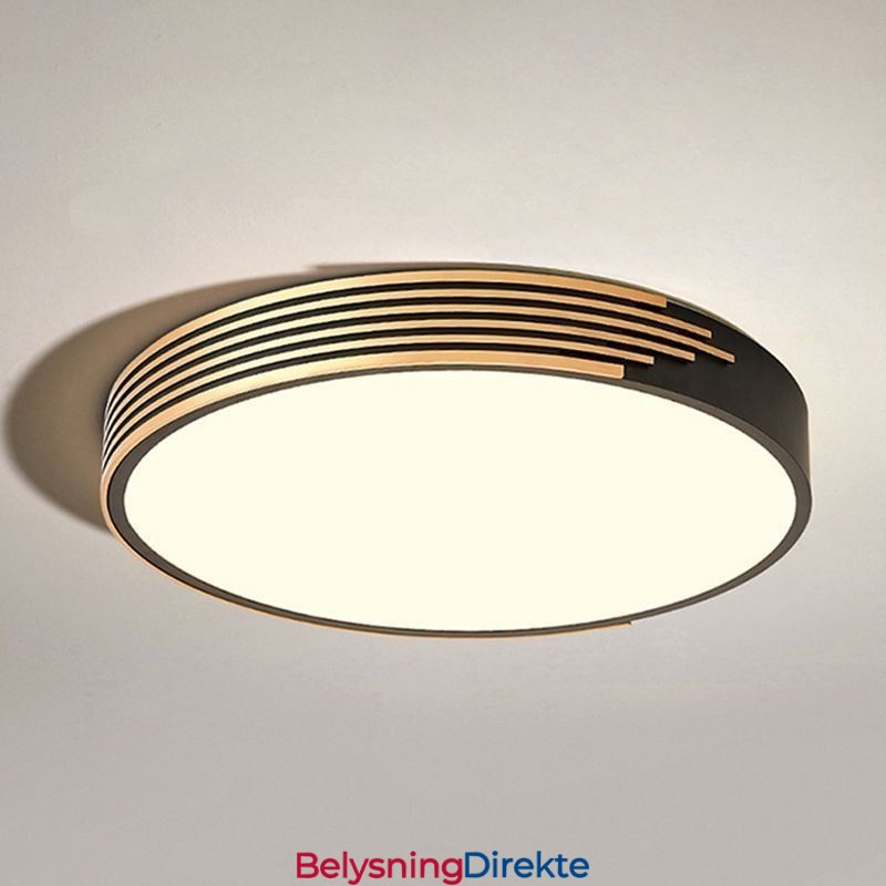 Moderne Innfelt Taklampe Sirkelbelysningslampe