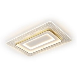 Rektangulær, Innfelt Minimalistisk Akryl Ultratynn Taklampe