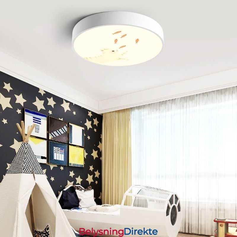 Dyretaklampe For Barn Tegneserietaklampe
