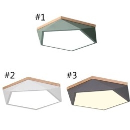 Moderne Taklampe I Diamantformet Design, Dimbar, Innfelt Taklampe