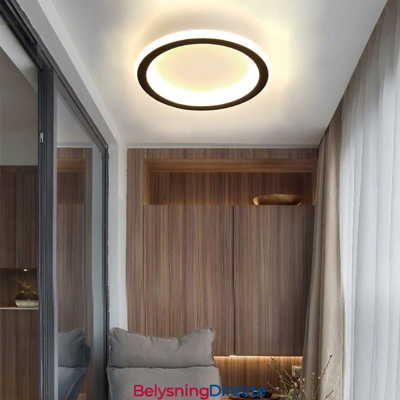 Taklampe For Innfelt Montering, Rund Taklampe For Trappeoppgang