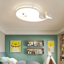 Delfinmønstret Dimbar Taklampe Kreativ Takarmatur For Barn