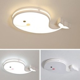 Delfinmønstret Dimbar Taklampe Kreativ Takarmatur For Barn