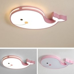 Delfinmønstret Dimbar Taklampe Kreativ Takarmatur For Barn