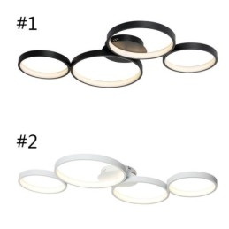Taklampe 7200Lm 4 Rings Lysarmatur