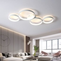 Taklampe 7200Lm 4 Rings Lysarmatur