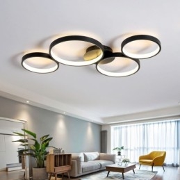 Taklampe 7200Lm 4 Rings Lysarmatur