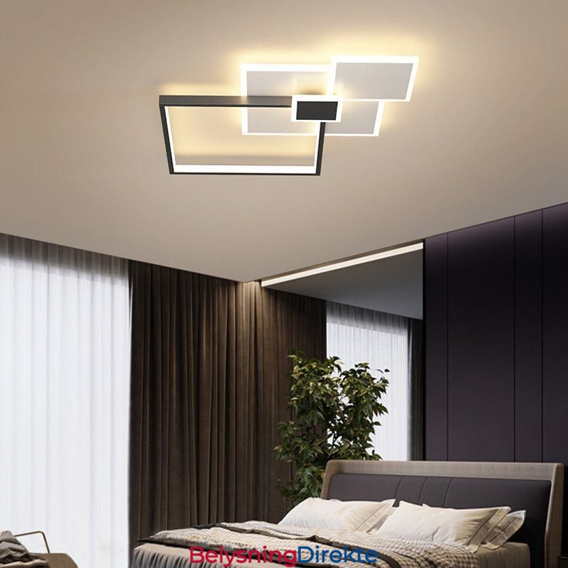 Innfelt Firkantet Taklampe