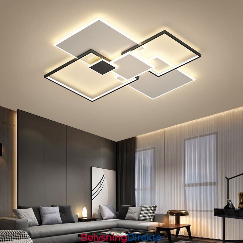 Innfelt Firkantet Taklampe