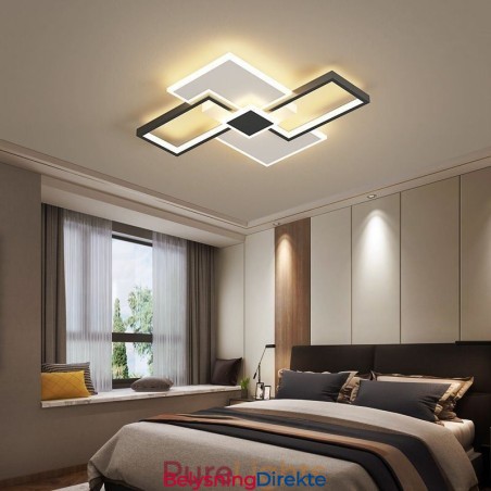 Innfelt Firkantet Taklampe