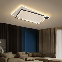 Minimalistisk Taklampe For Innfelt Montering