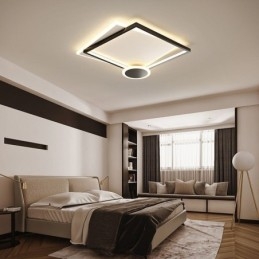 Minimalistisk Taklampe For Innfelt Montering