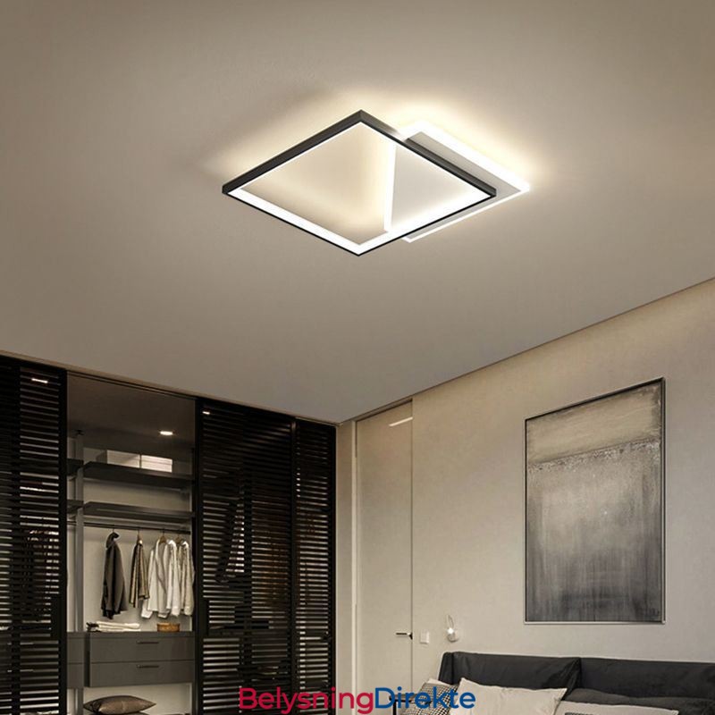 Moderne Taklampe Med Innfelt Montering