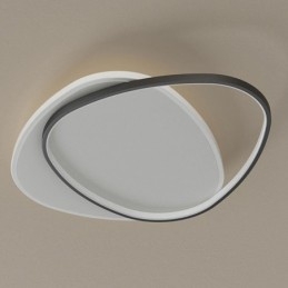 Innfelt Dobbel Trekantet Taklampe