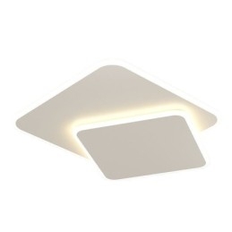 Innfelt Dobbel Firkantet Taklampe