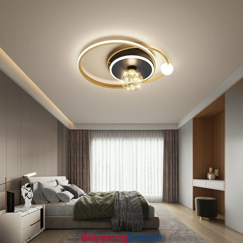 Minimalistisk Taklampe For Innfelt Interiør