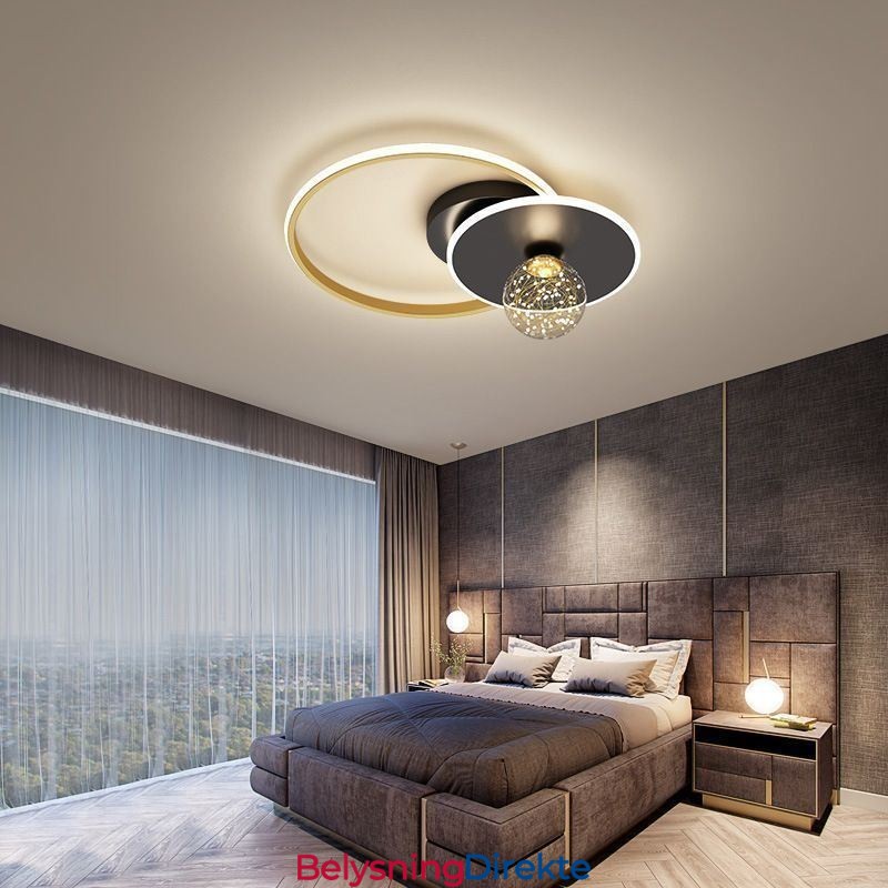 Minimalistisk Taklampe For Innfelt Interiør