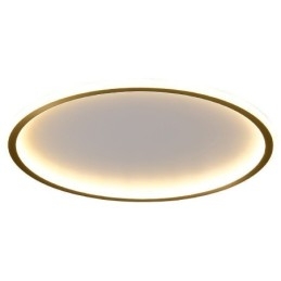 Innfelt Taklampe Runde Lysarmaturer Trefarget Dimming