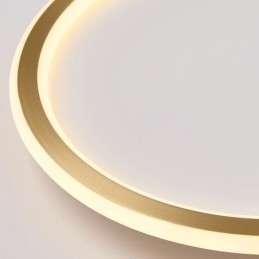 Innfelt Taklampe Runde Lysarmaturer Trefarget Dimming