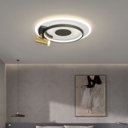 Geometrisk Innfelt Akryl Taklampe Spotlight