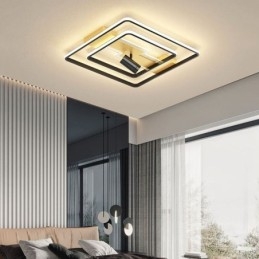 Geometrisk Innfelt Akryl Taklampe Spotlight