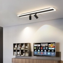 Lineær, Innfelt Akryl Taklampe Spotlight