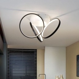 Akryl Halo Ring Innfelt Taklampe