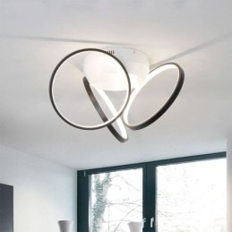 Akryl Halo Ring Innfelt Taklampe