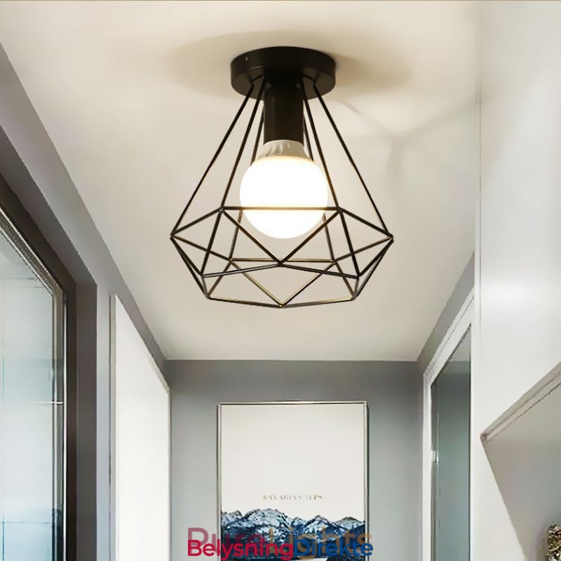 Diamantformet Innfelt Taklampe
