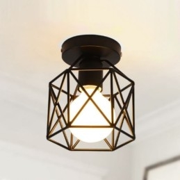 Metallbur Innfelt Taklampe